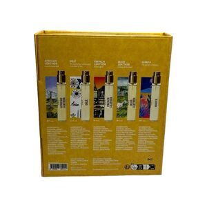 Set of 4 Memo Paris Unisex Fragrance 10ml travel sprays African Leather +3